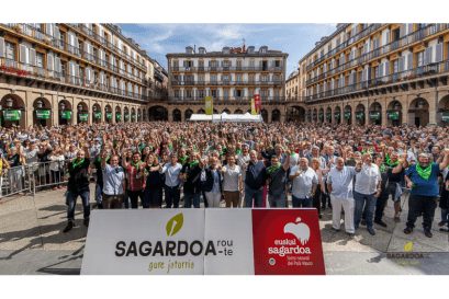 Iritsi da Donostiara Sagardoaren egun handia